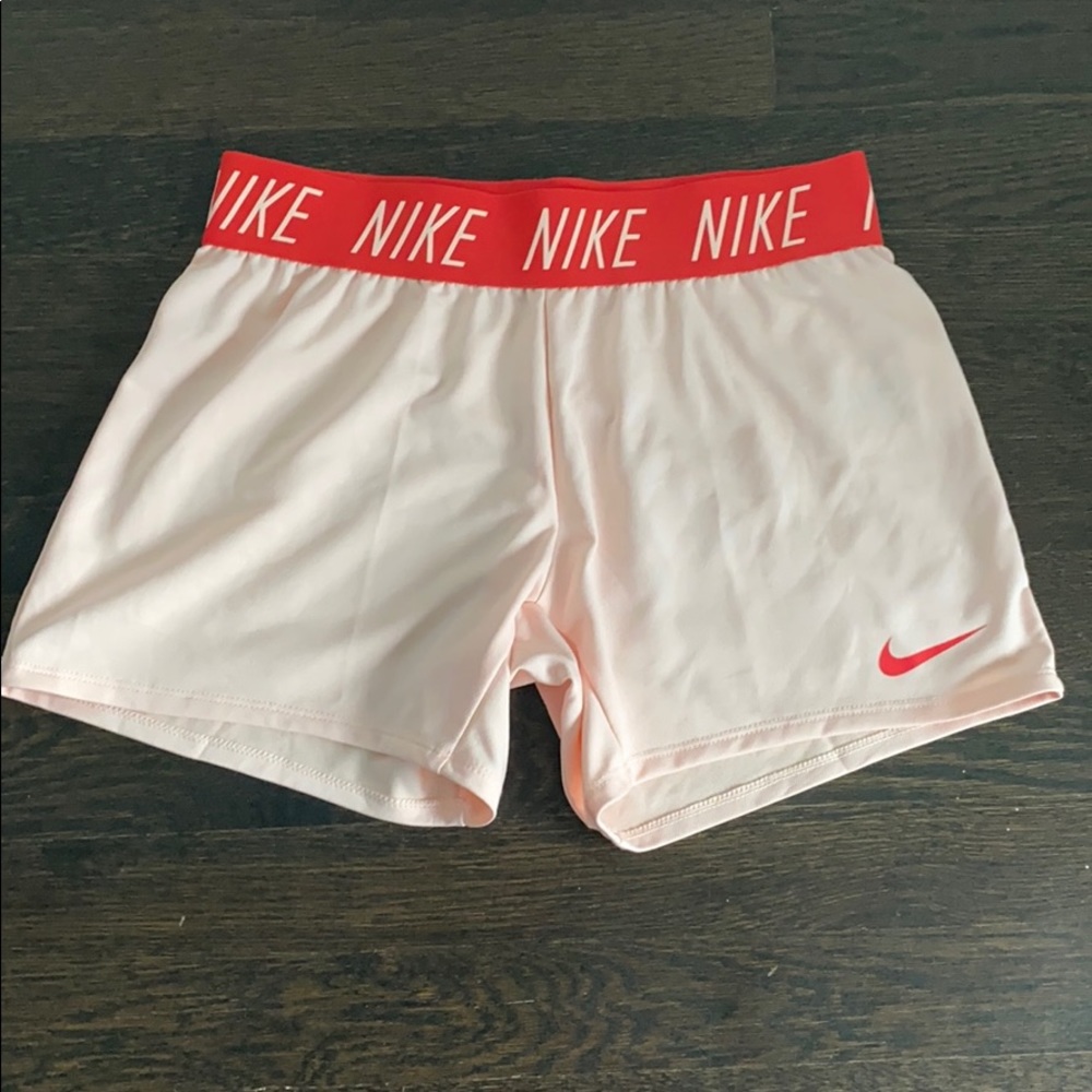 Nike girls running short.